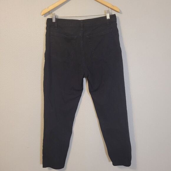 Nili Lotan for Target Black High-rise Ankle Skinny Denim Jeans Womens Size 10 - Picture 3 of 8
